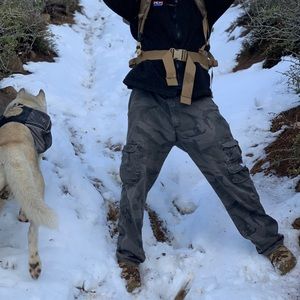 Cargo Pants Camo Wide Leg